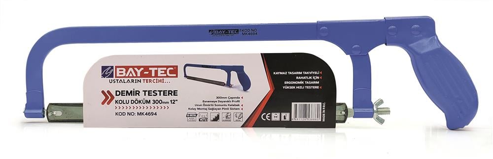 BAYTEC DEMİR TESTERE KOLU DÖKÜM (AĞIZLI) MK4694